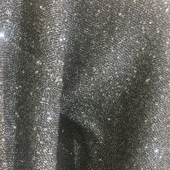 Silver Shimmer Sweater Dress - Picture 8 of 10